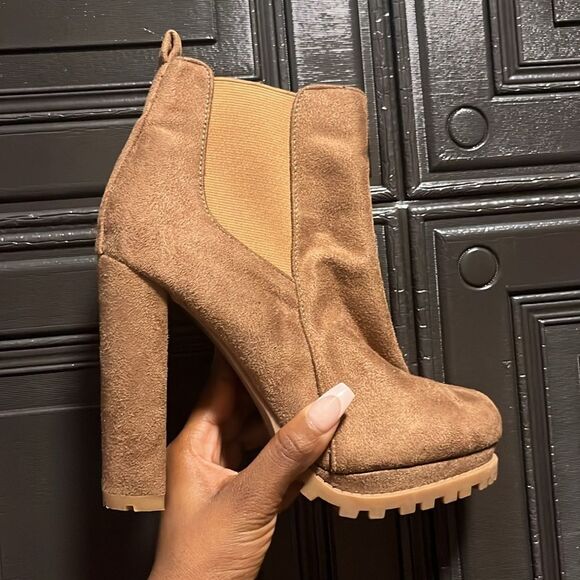 SHEIN Suede  booties - Picture 1 of 6